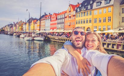 Passeio privado romântico guiado por Copenhague